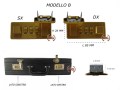 chiusura e serratura colore oro  a combinazione per borse e valigie